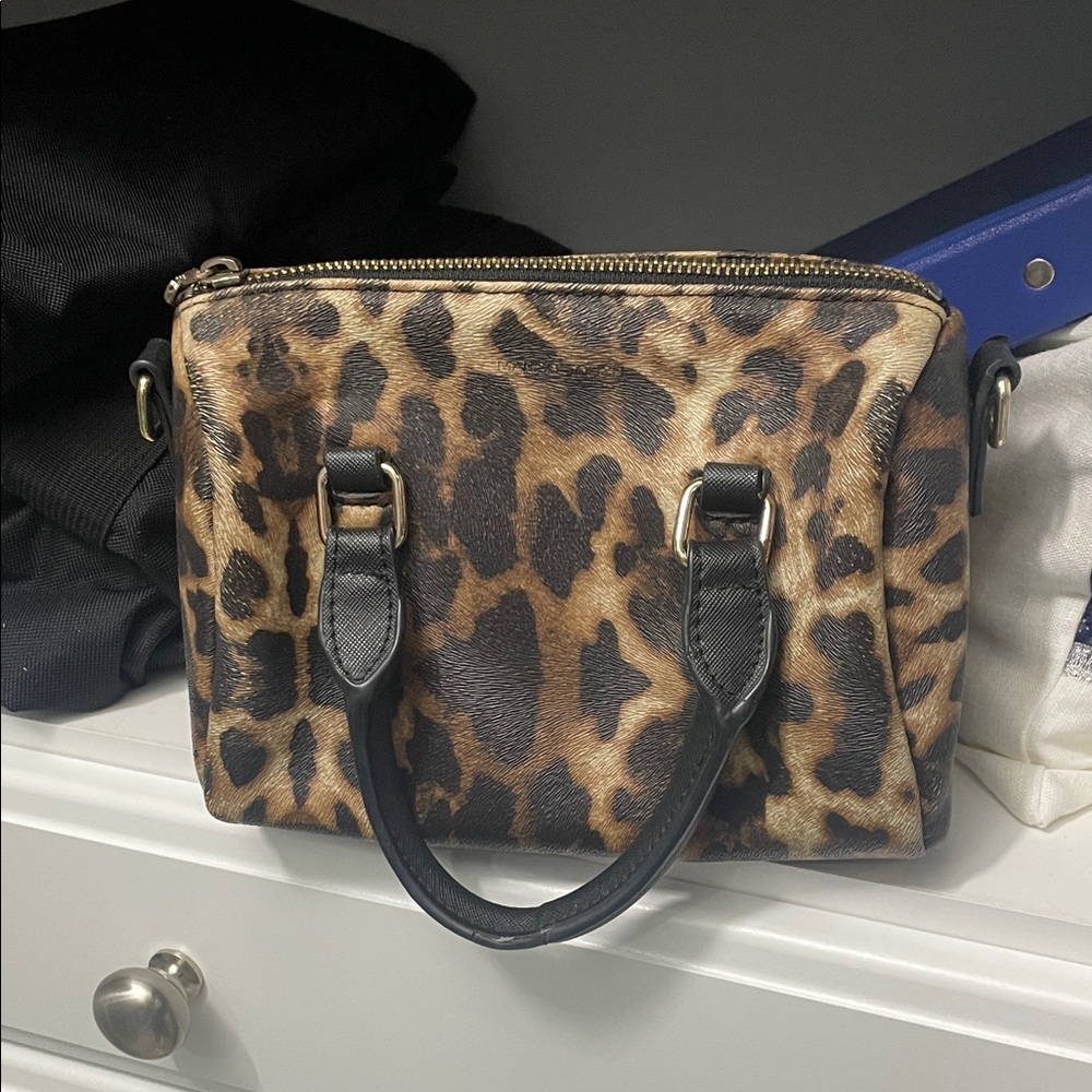 Leopard Print Women's Handbag